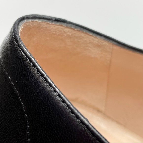 Gucci Black Leather Platform Oxford Shoes 591034 - Picture 12 of 16